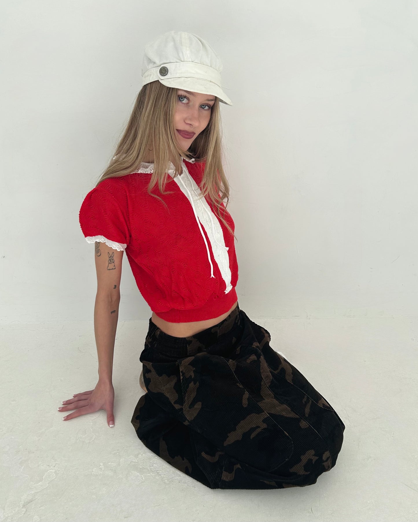 cotton knit top