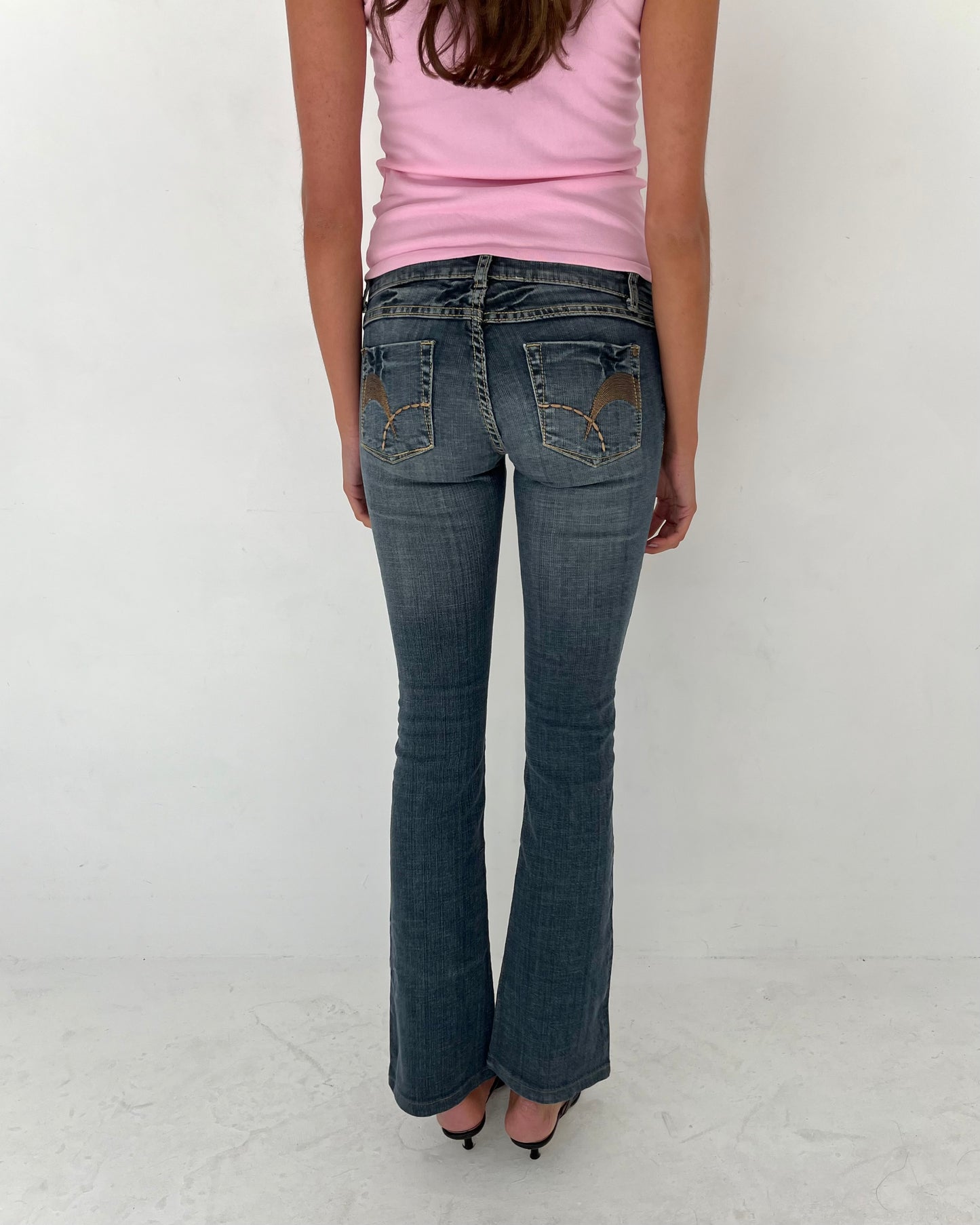 flared jeans, S
