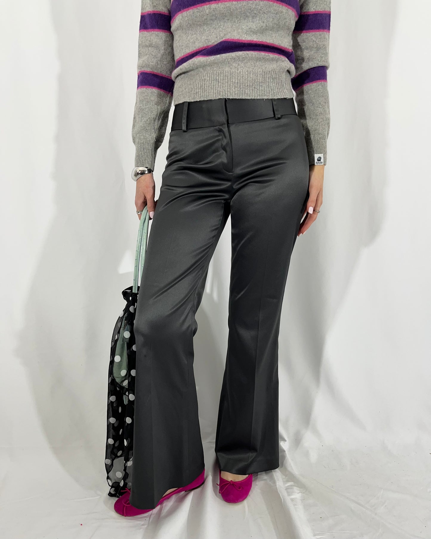 silky trousers, S