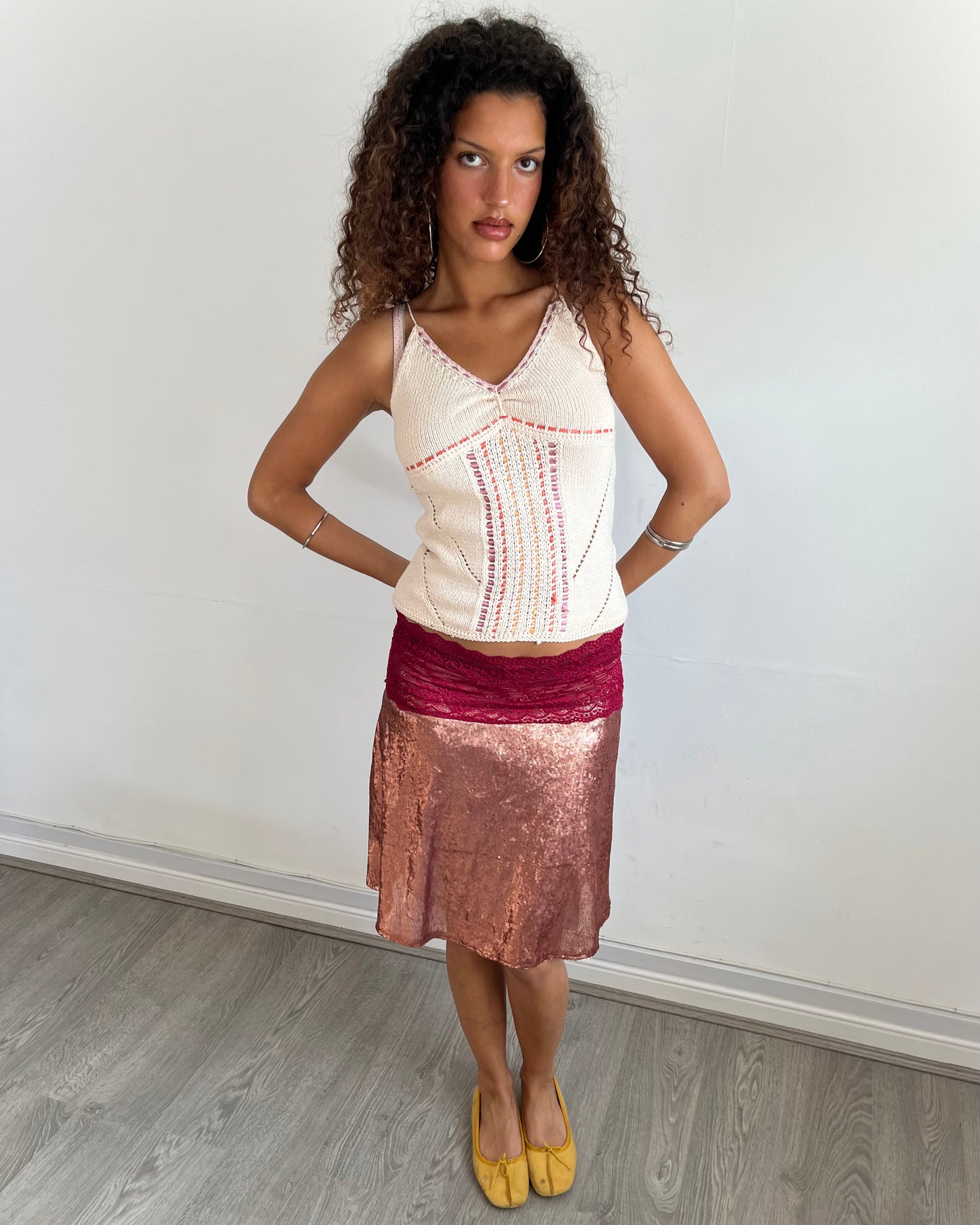 knit cami, S