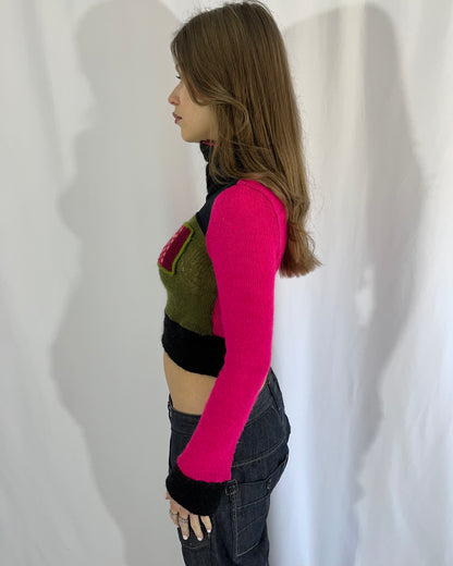 mohair top, S