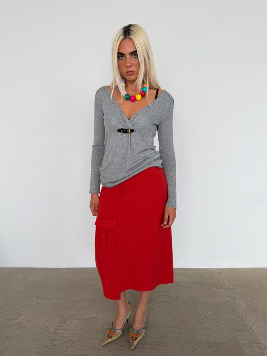 wool skirt