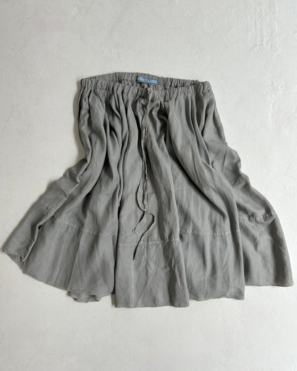 Prada silk skirt