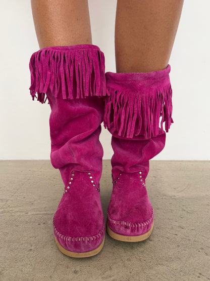 suede boots