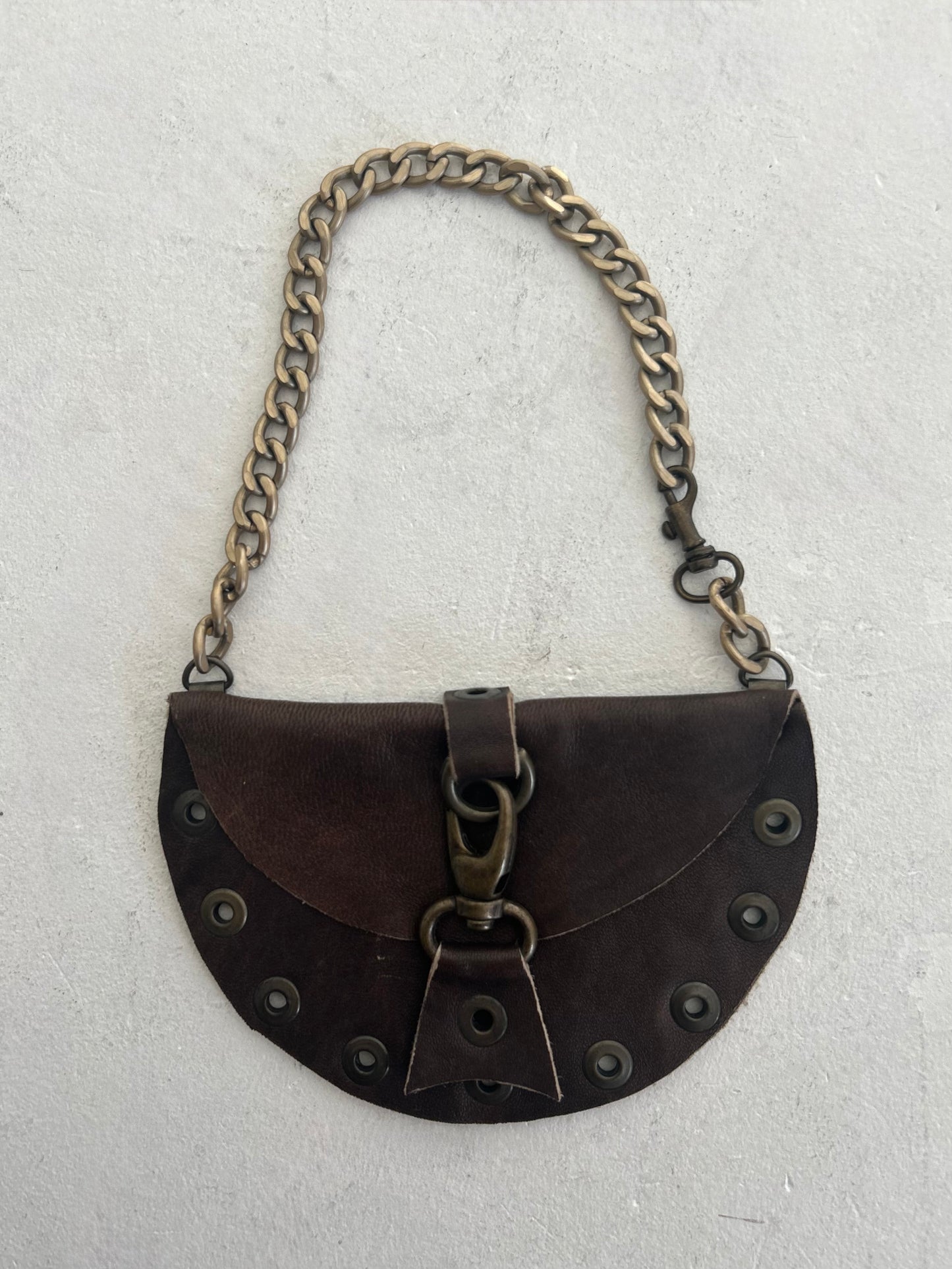 leather wristlet