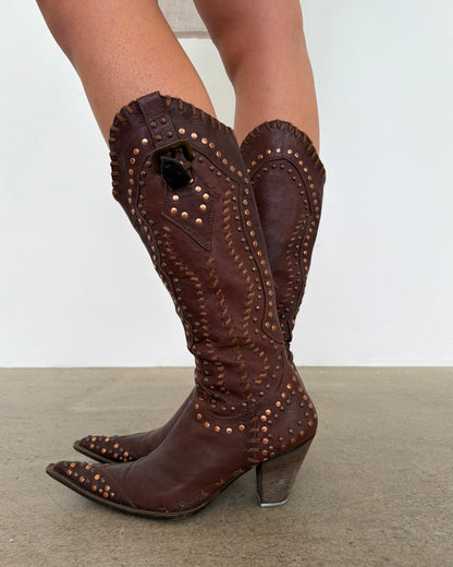 leather boots