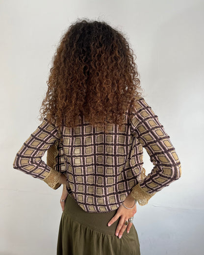 two-piece top, S