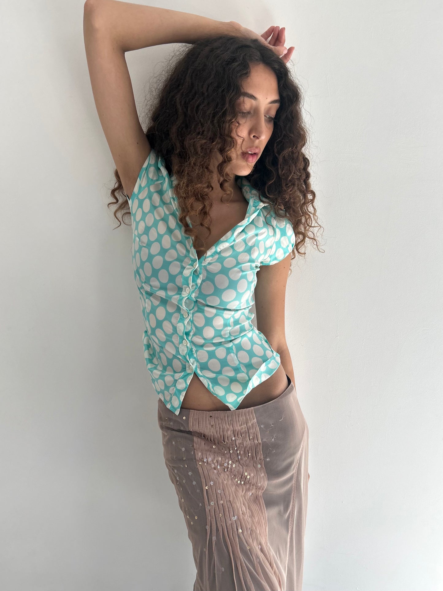 silk shirt