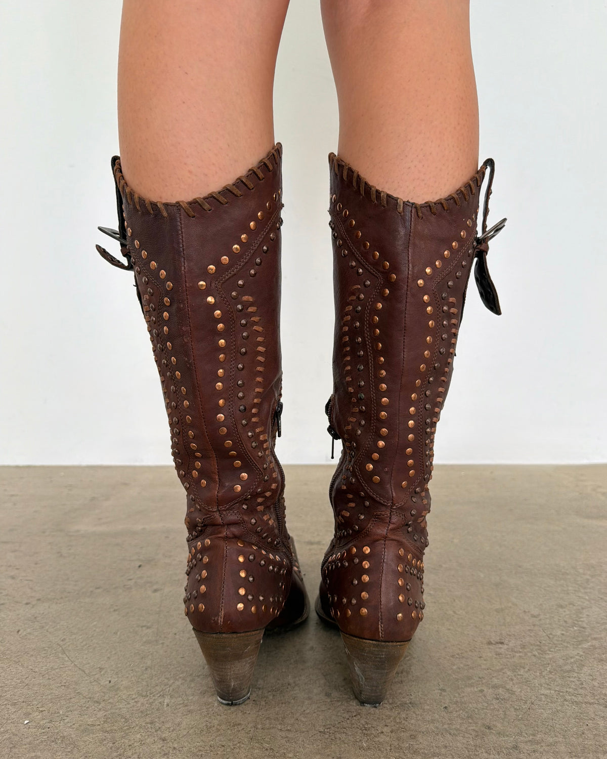 leather boots