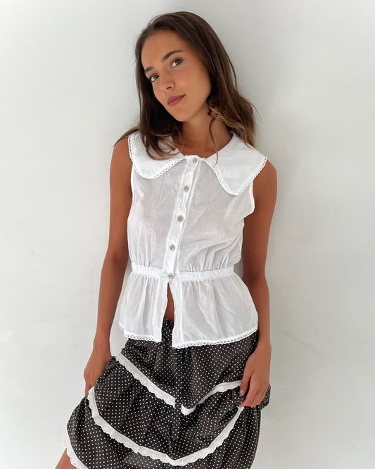 button shirt, S