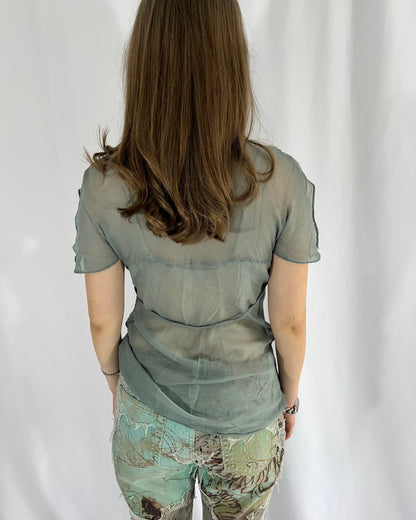 silk top, S