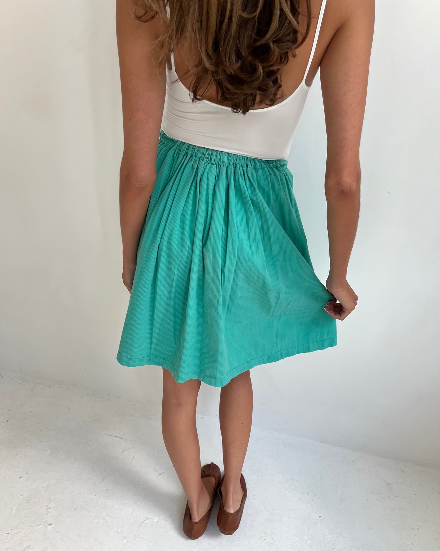pinstriped skirt, XS