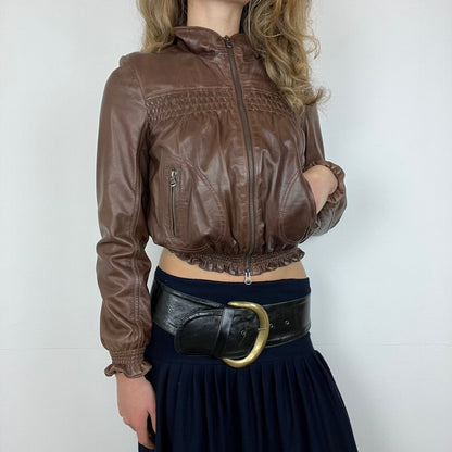 MAX&Co. leather jacket, XS