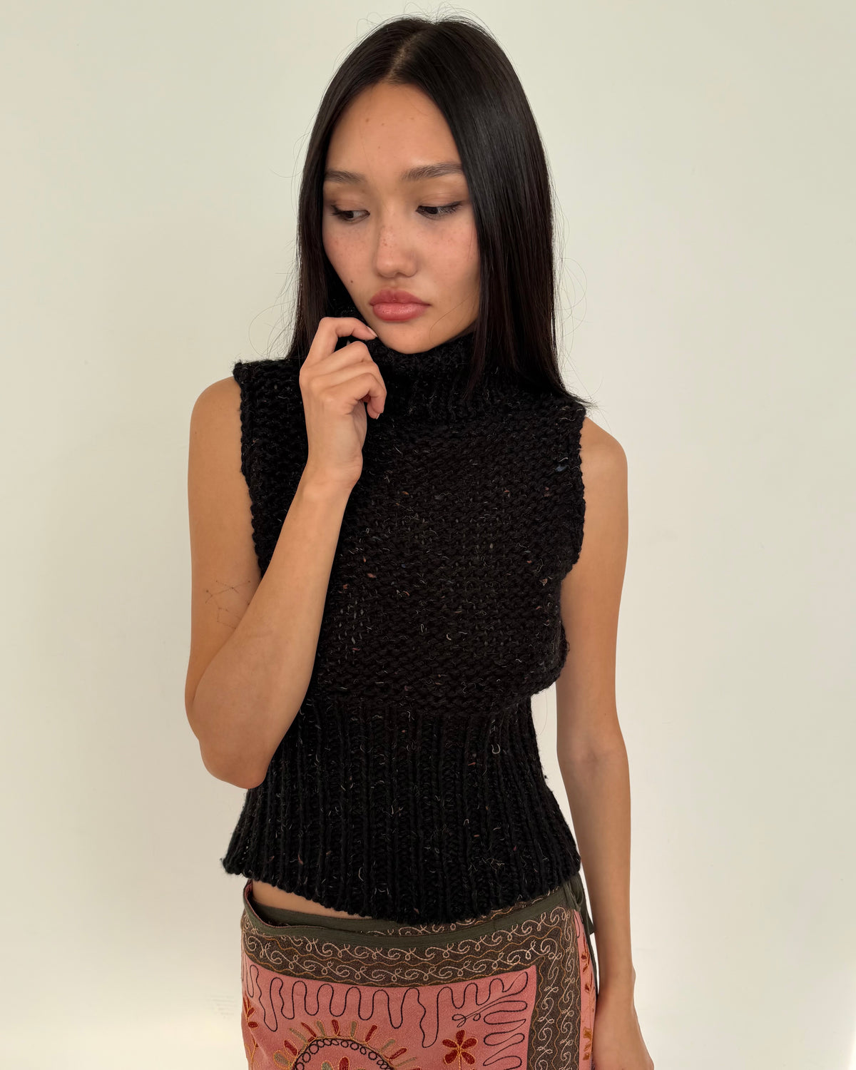 knit turtleneck