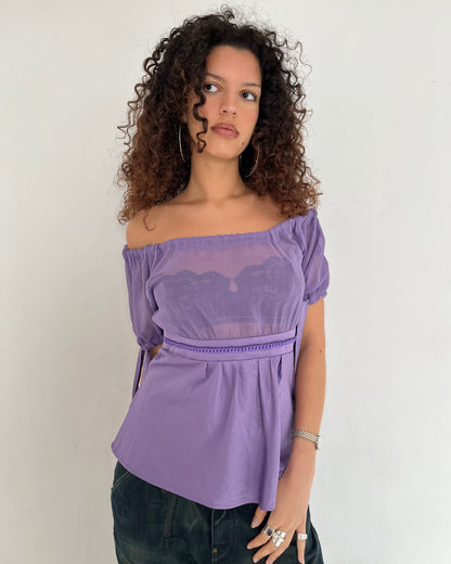 off the shoulder top, S-M