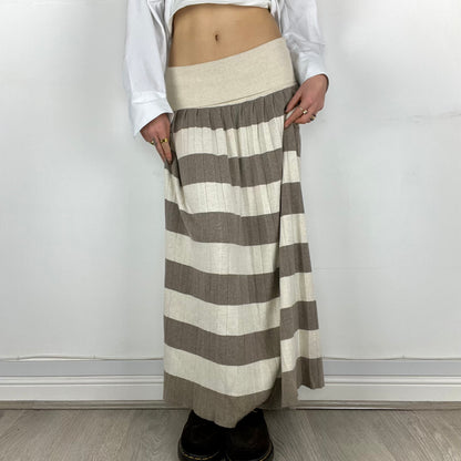 striped skirt, S-M