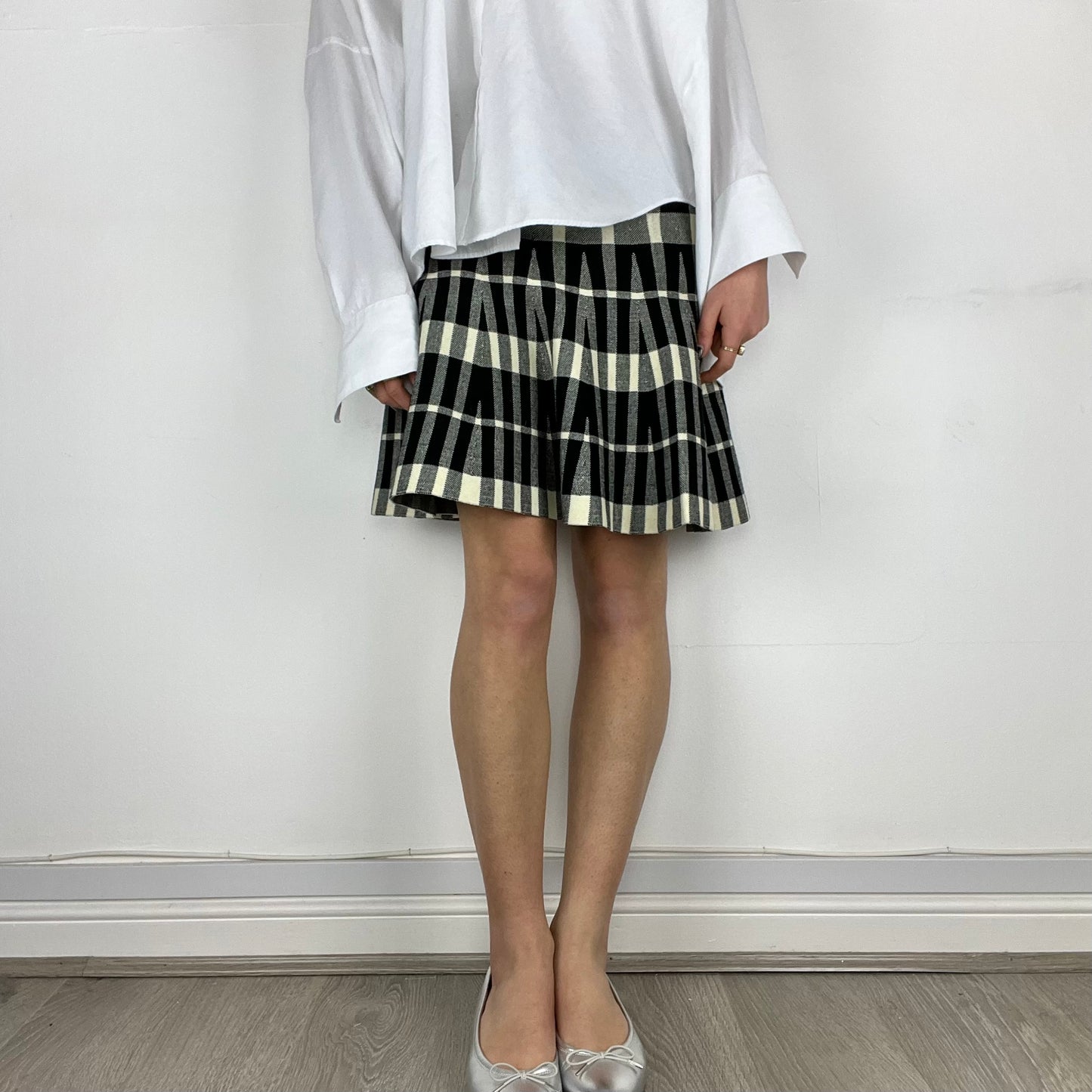 knit skirt, S