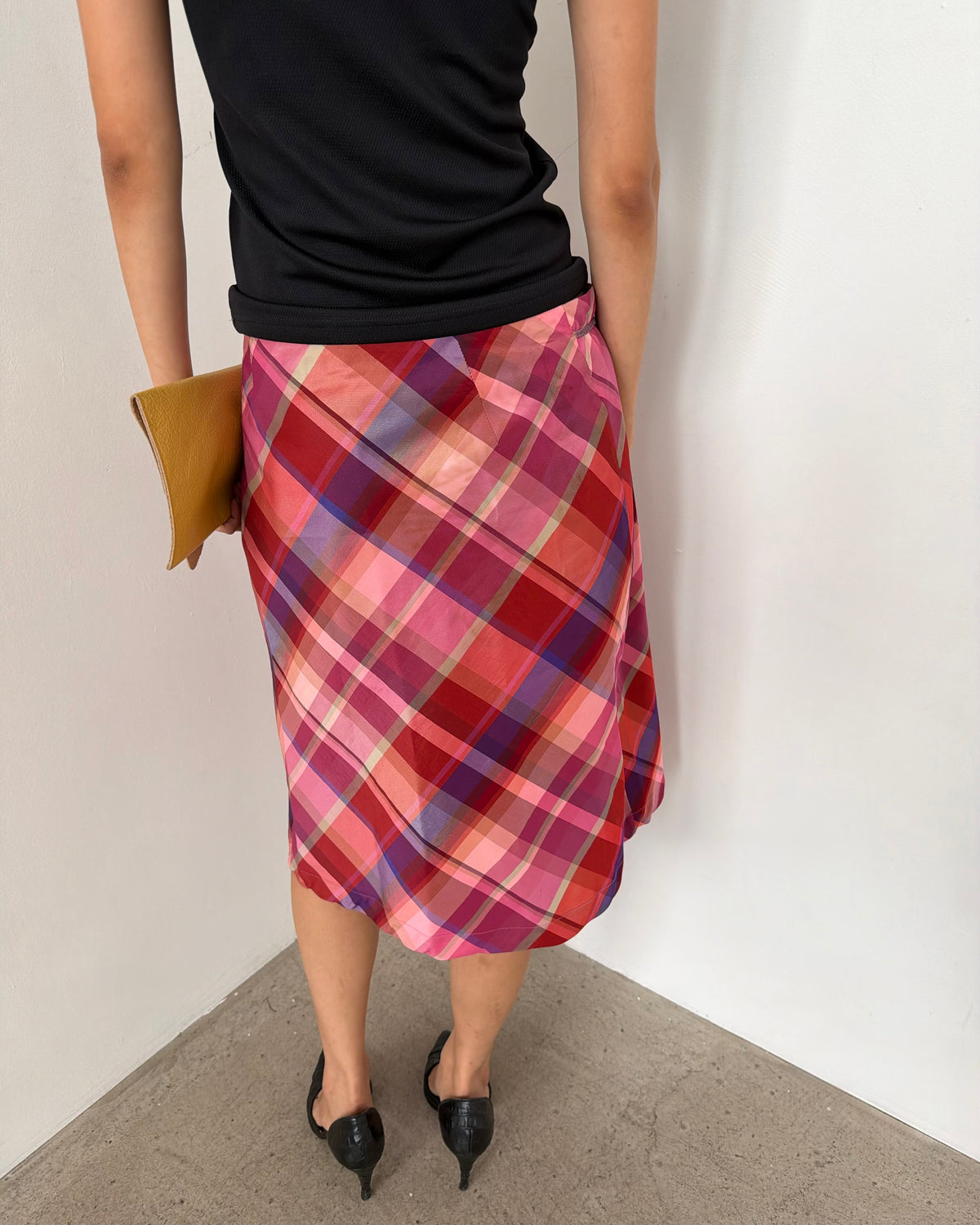 tartan skirt