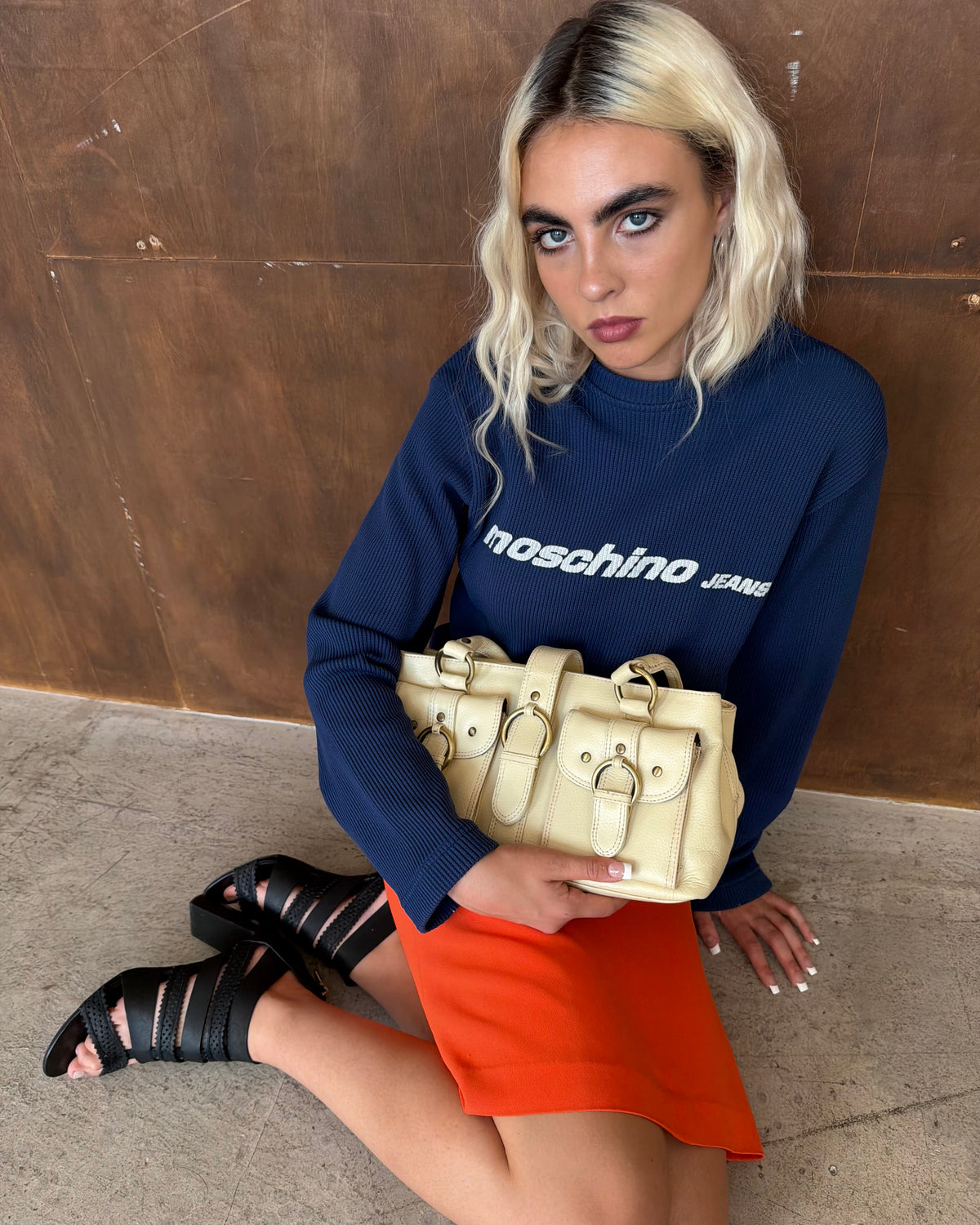 Moschino 90s knit
