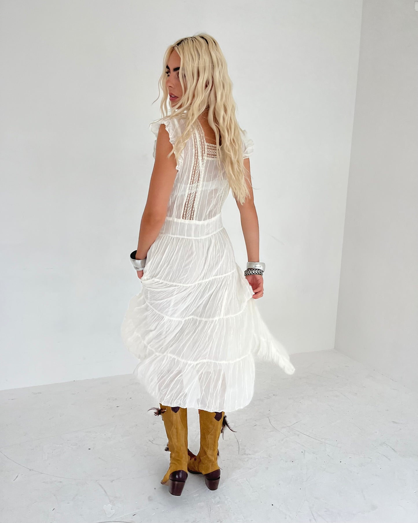 boho dress, L