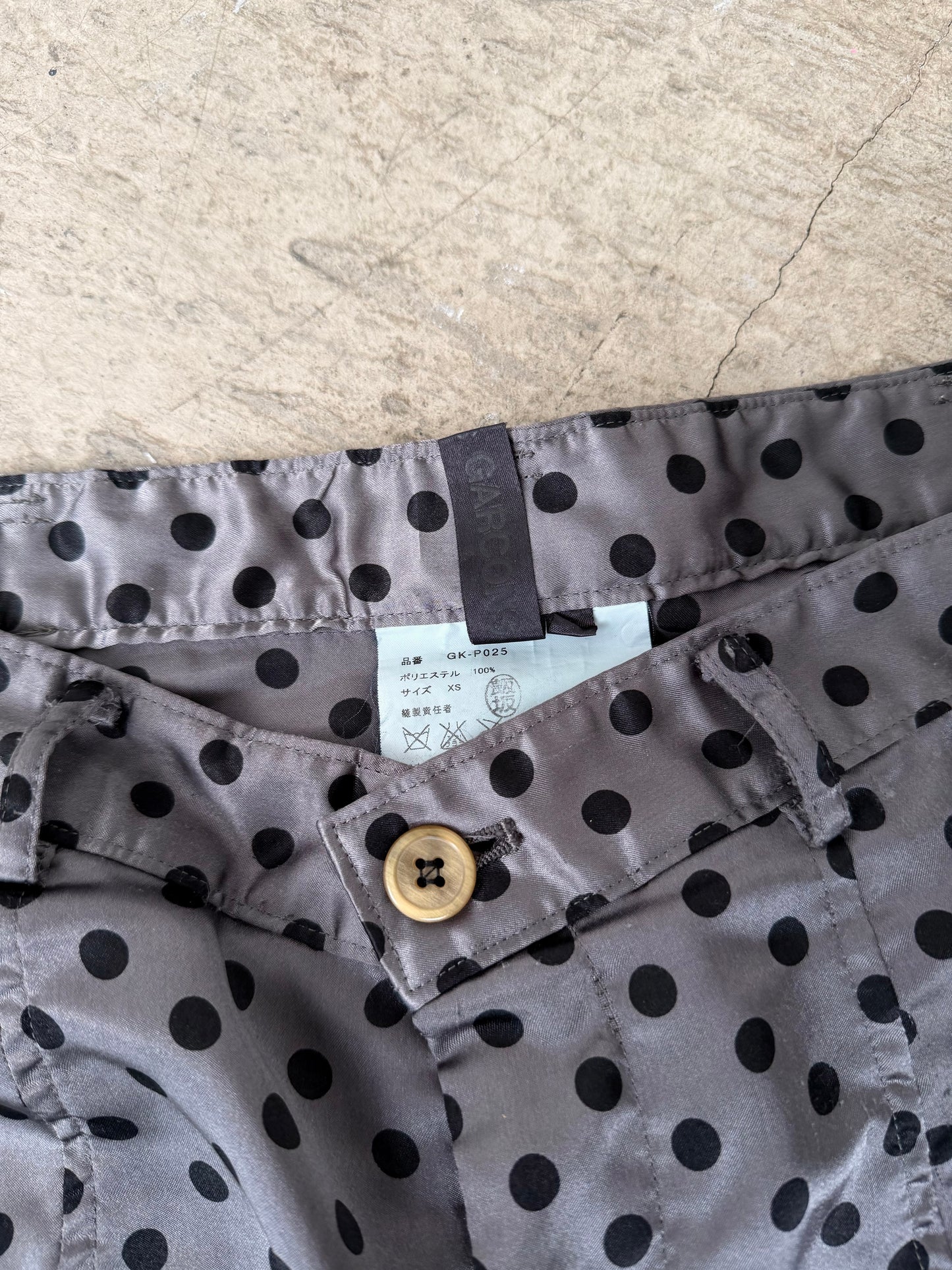 Comme Des Garçons trousers