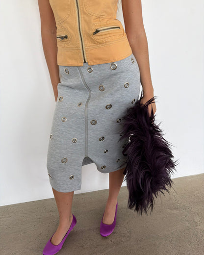 eyelet skirt