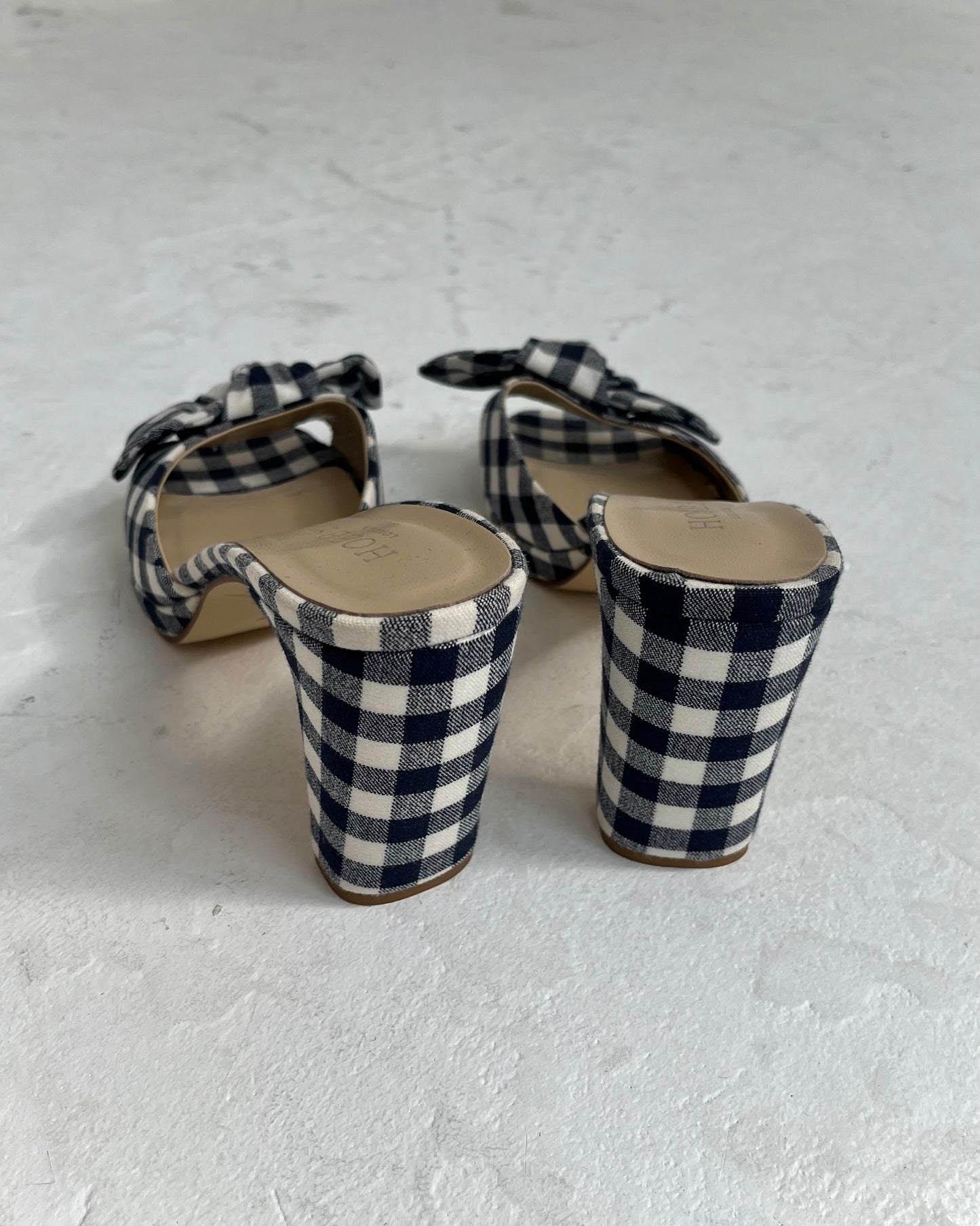 gingham heels, UK 7