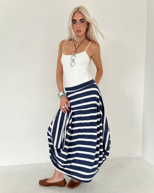 striped skirt, S-M