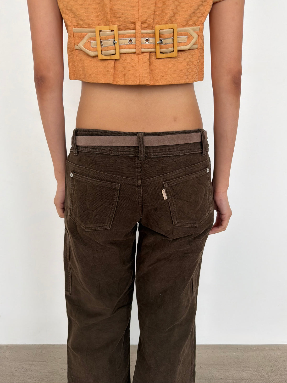 suede belt