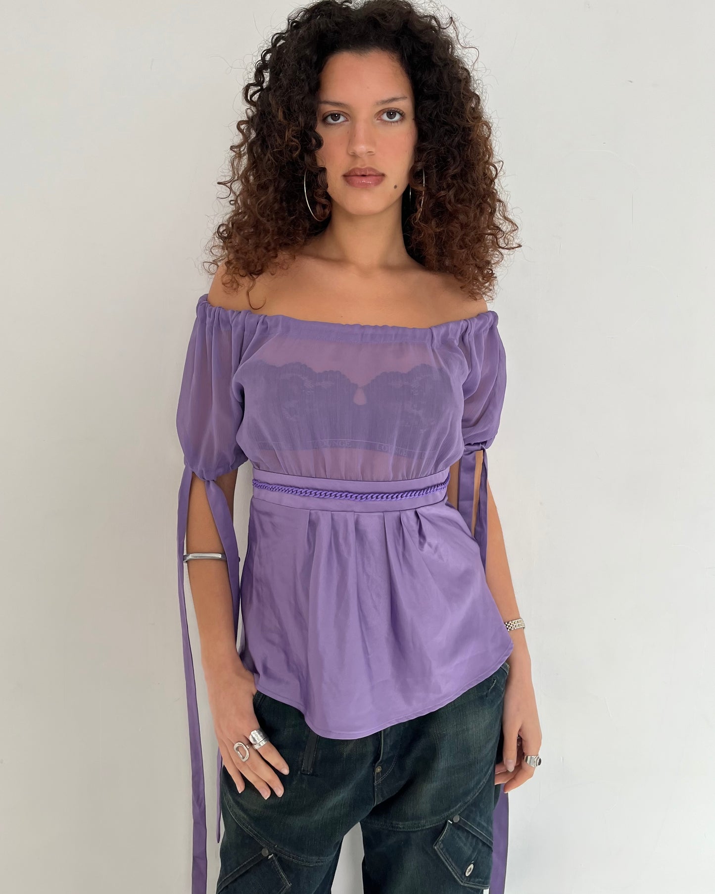 off the shoulder top, S-M