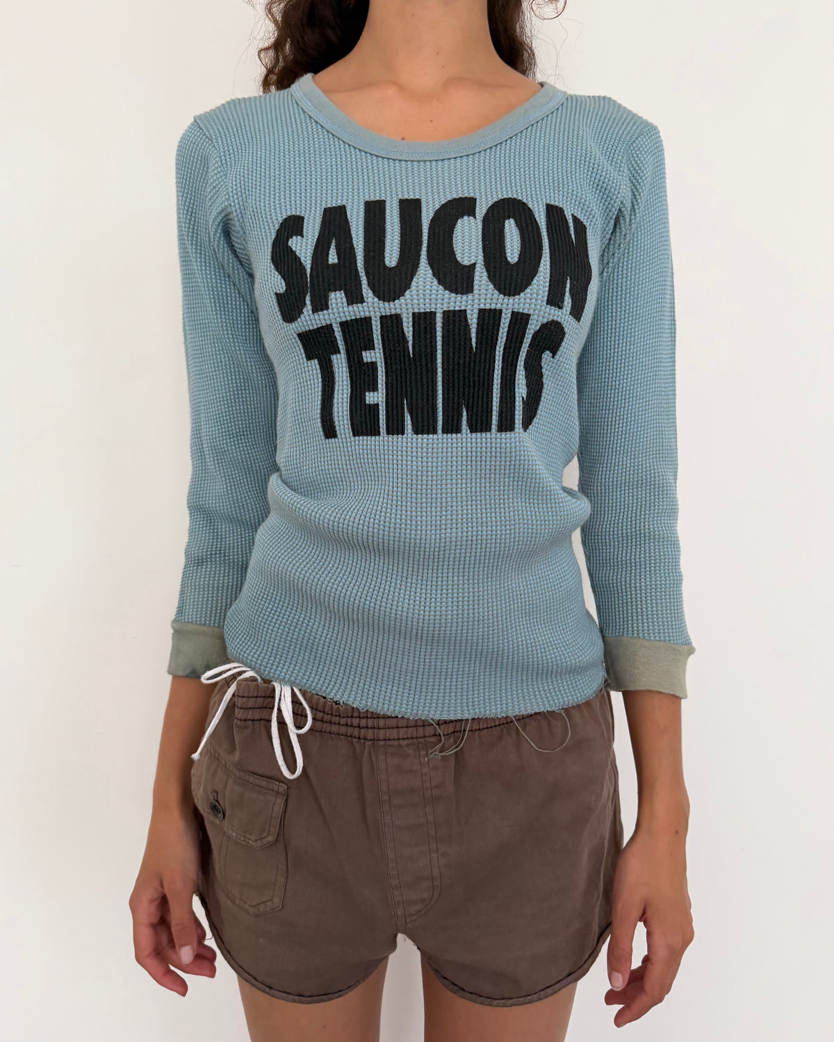 70s waffle knit
