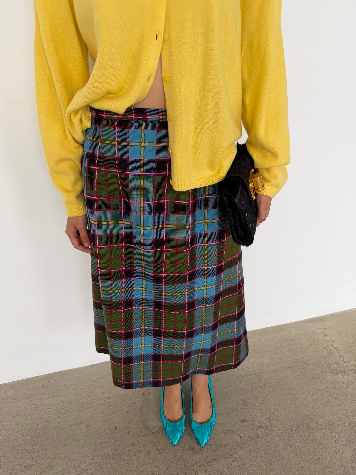 tartan skirt