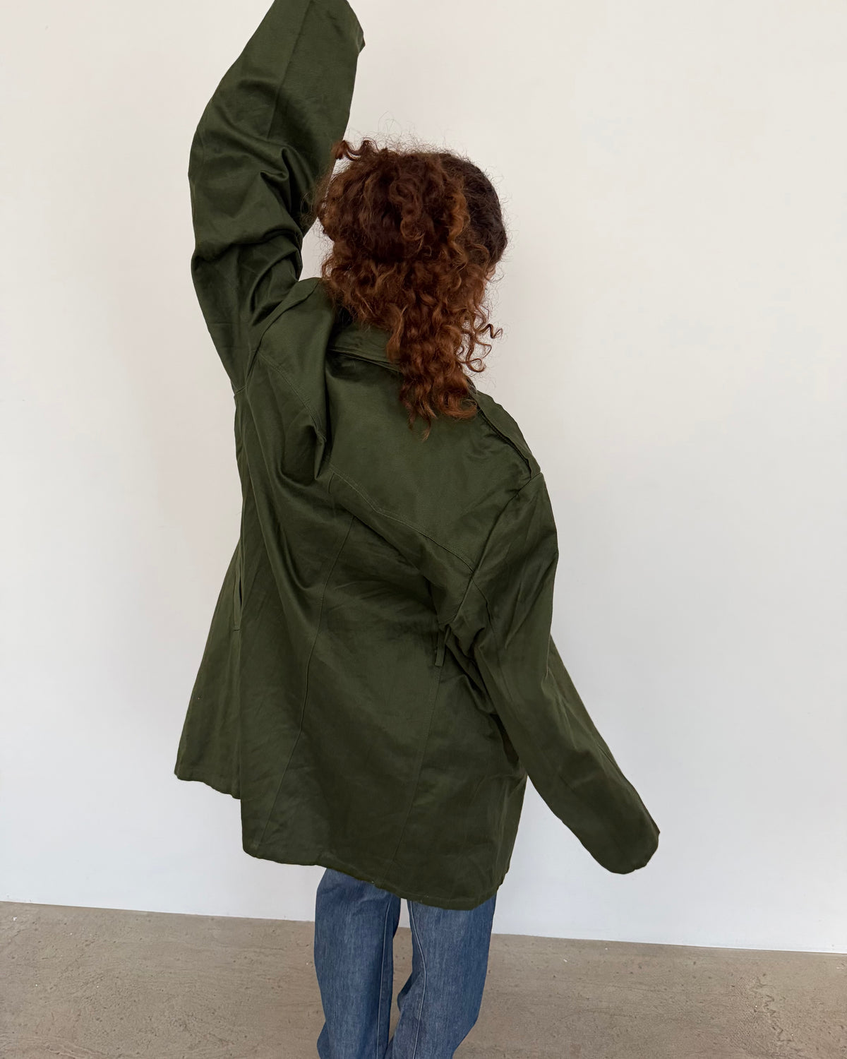 80s military trench