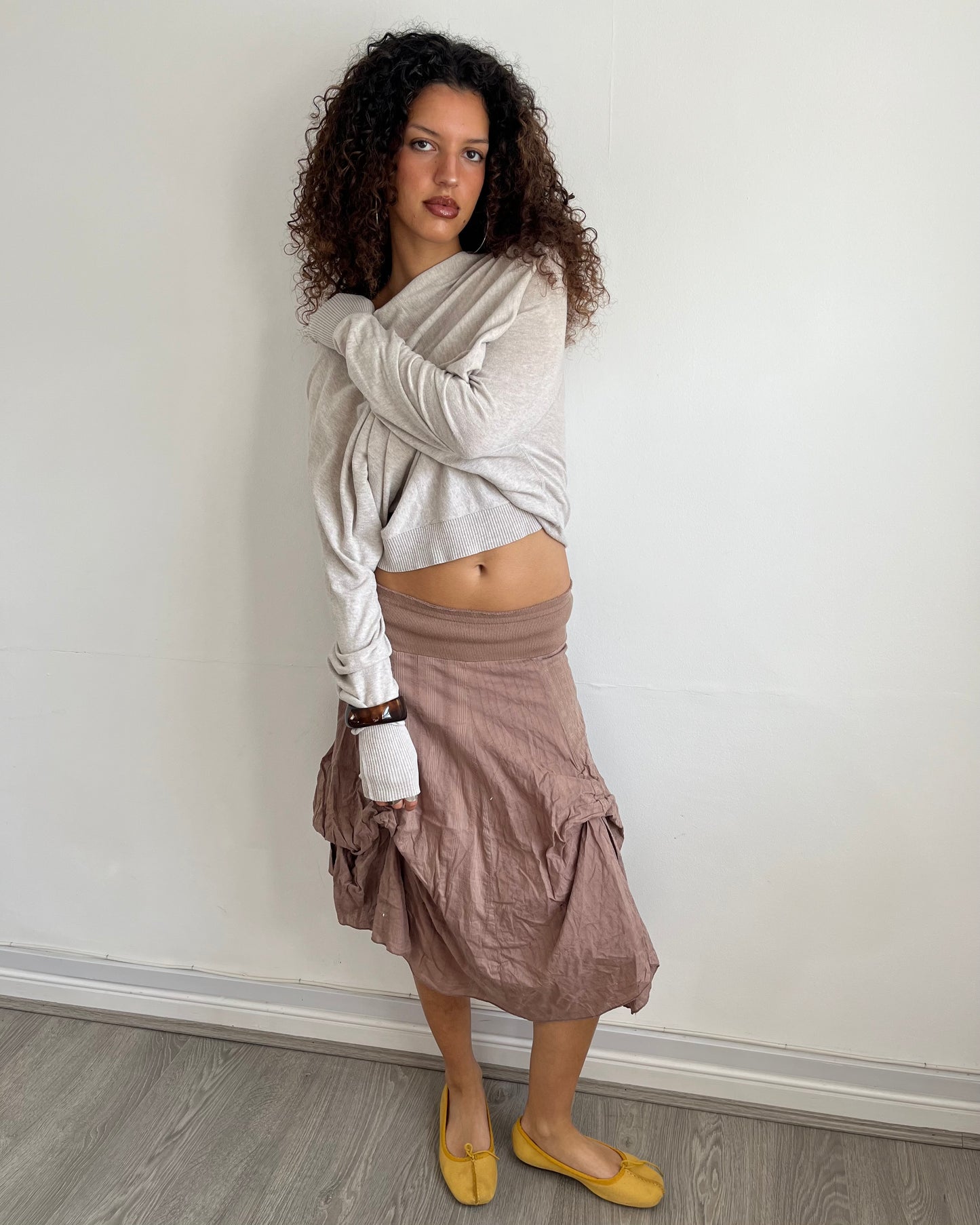 boho skirt, S/M