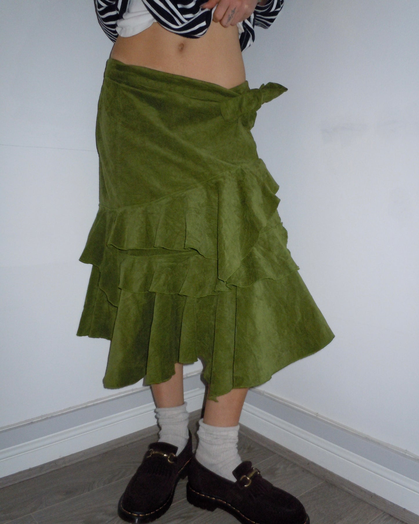 ruffle skirt, M