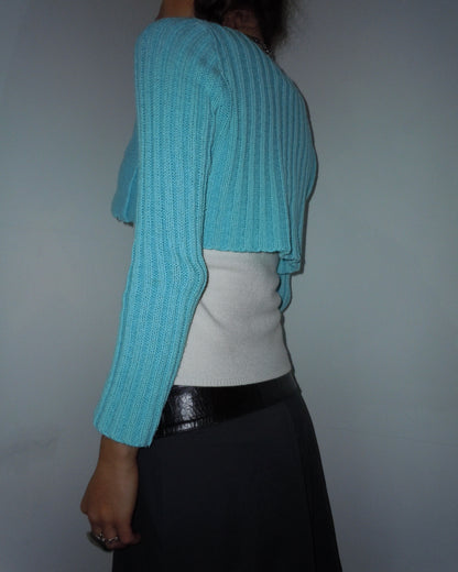 knit bolero, M