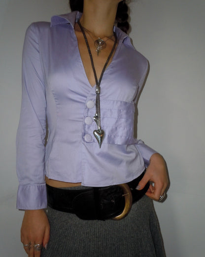 collared shirt, S