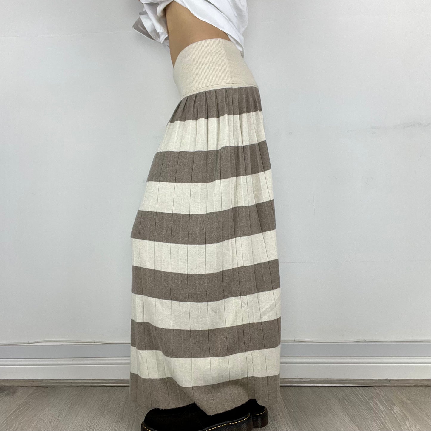 striped skirt, S-M