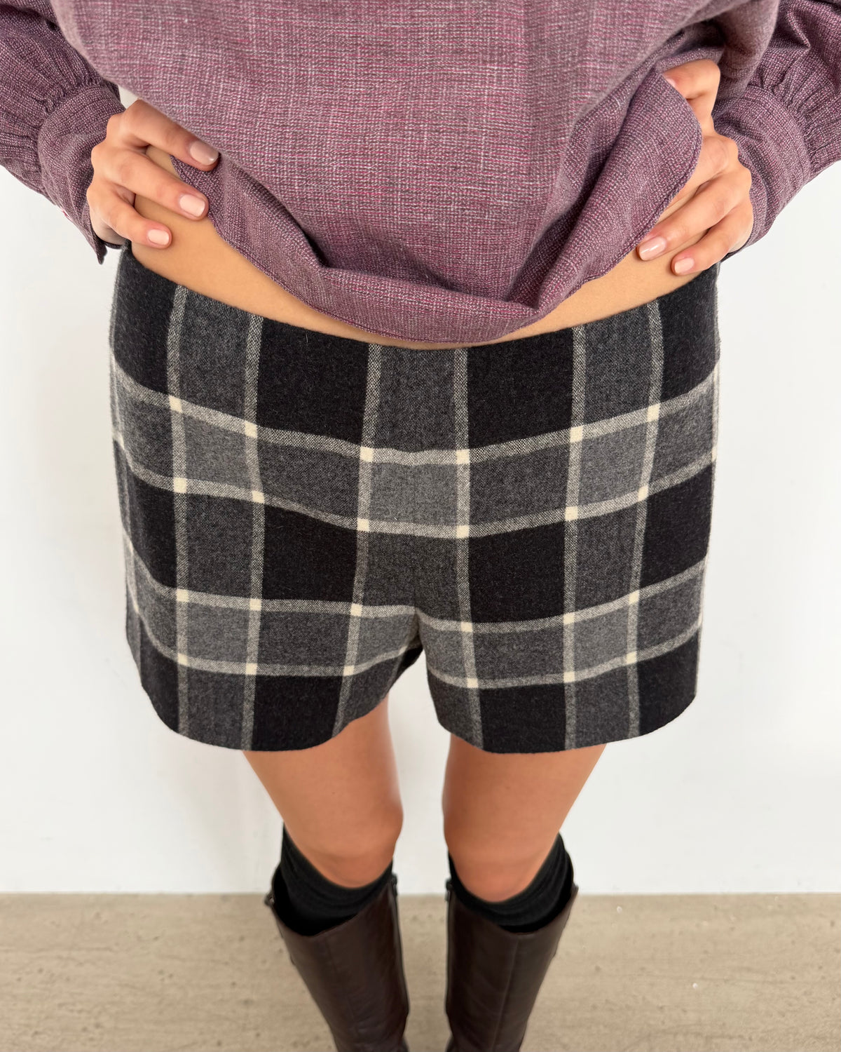 angora shorts