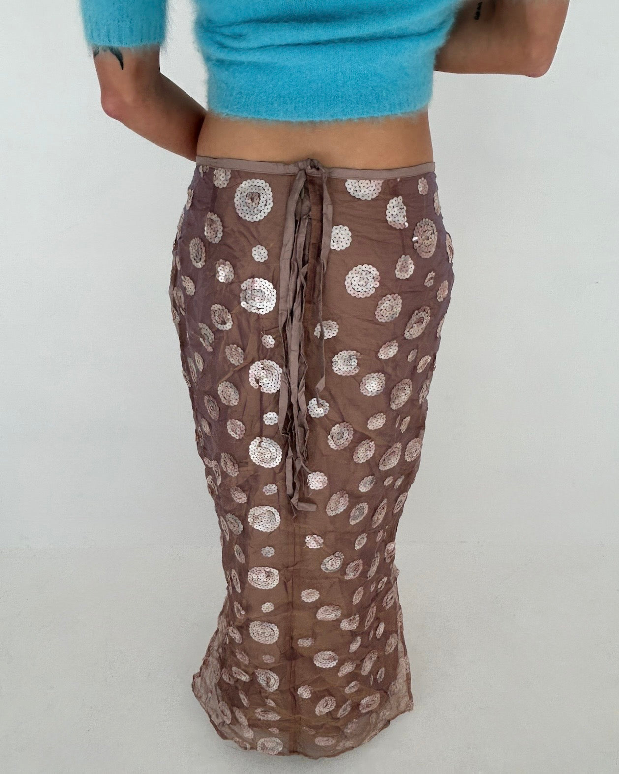 silk skirt