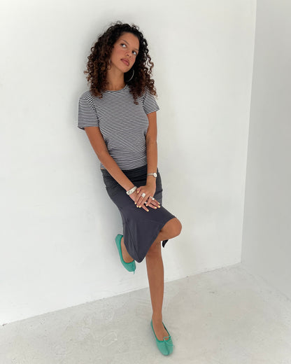 striped tee, S