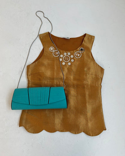Miu Miu silk top, S