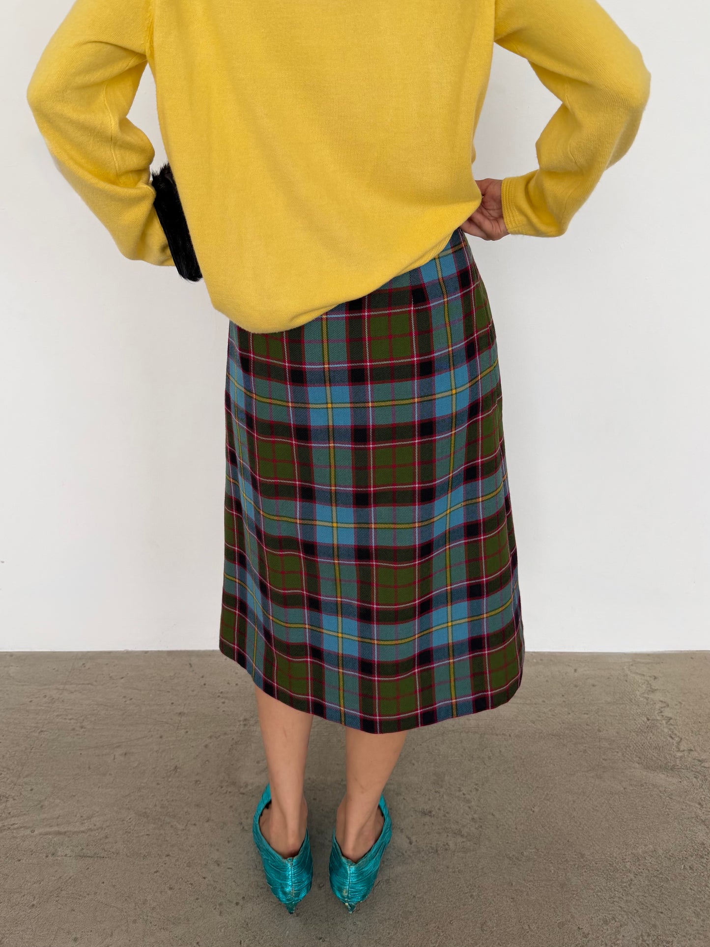 tartan skirt