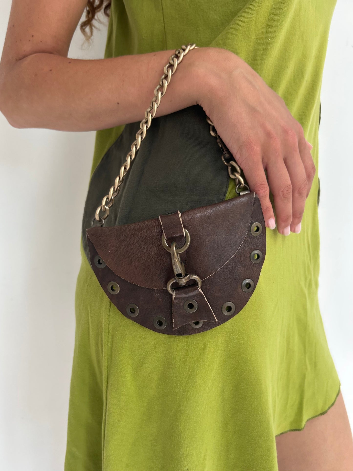 leather wristlet
