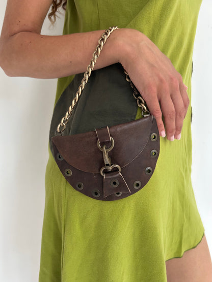 leather wristlet