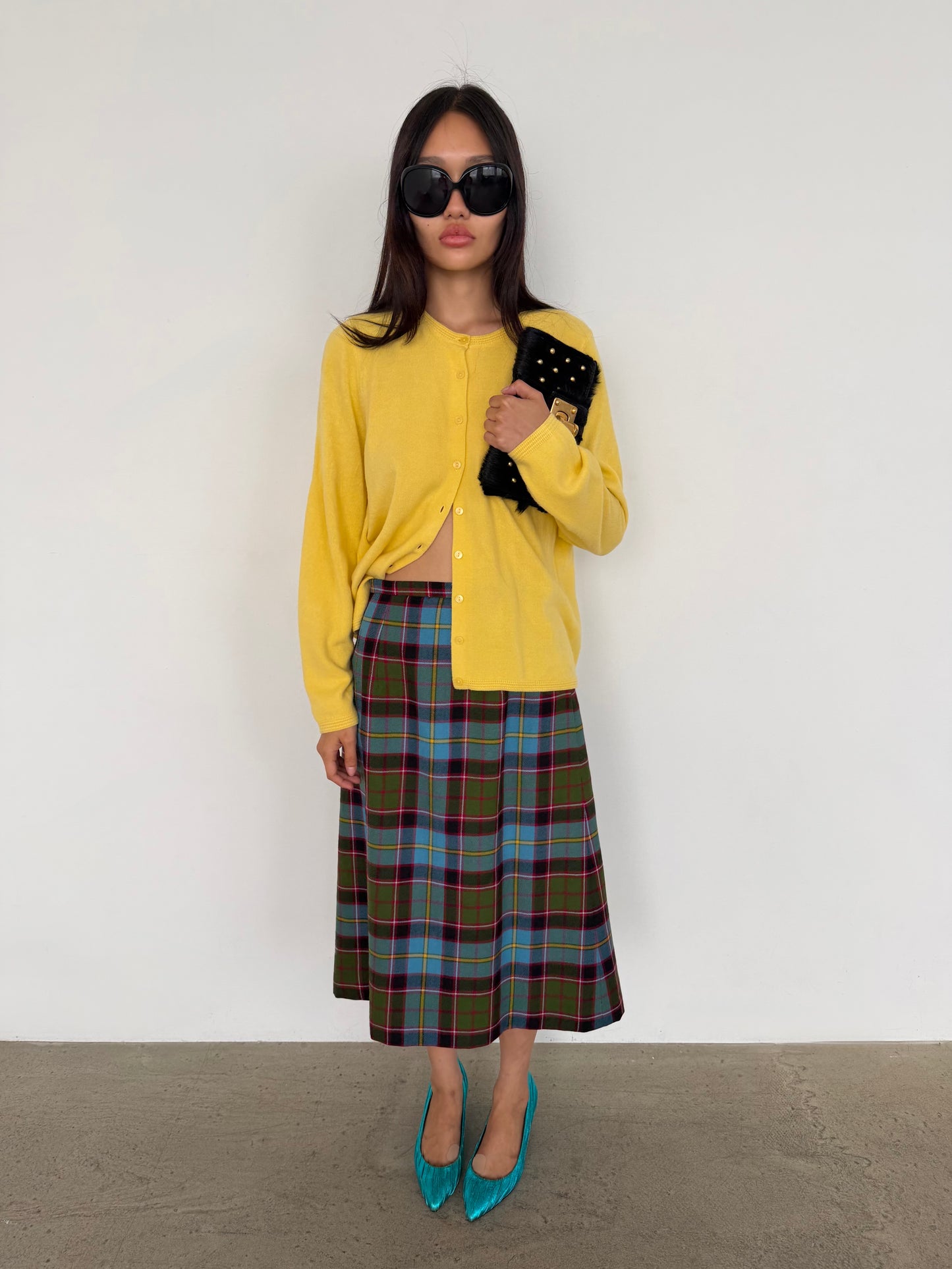 tartan skirt