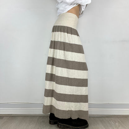 striped skirt, S-M