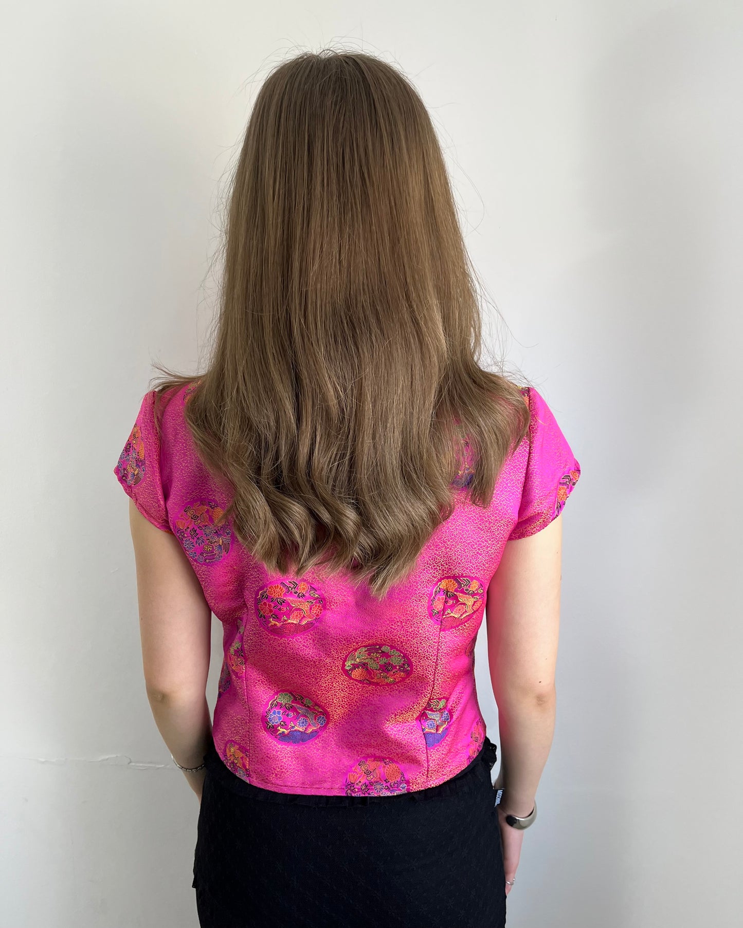 embroidered top, S/M