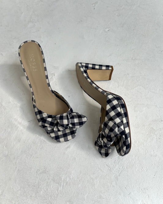 gingham heels, UK 7