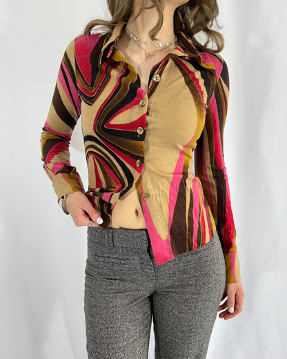 fitted shirt, S